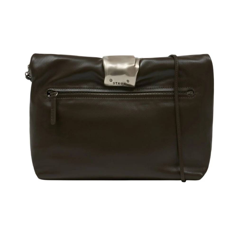 STAUD Cuff Clutch - Tasker - Dame - Brun - ONE SIZE - Uld