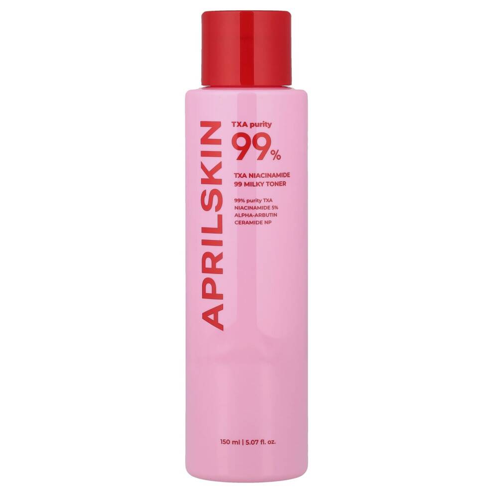 April Skin, TXA Niacinamid 99 Milky Toner, 5,07 fl oz (150 ml)