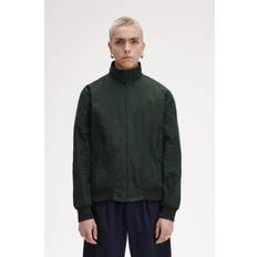 Waxed Harrington Jacket Night Green