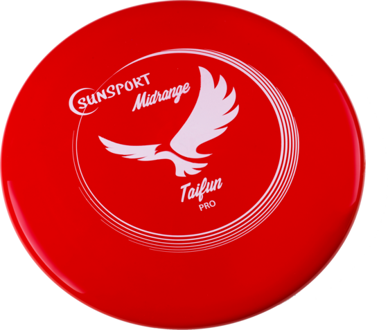 Sunsport Discgolf Pro Taifun Midrange Discgolf Red - One Size