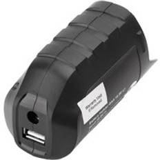 Usb-adapter laddare hölster ersättning för bosch li-ion batteri 10.8v/12v bhb 120 j6pc