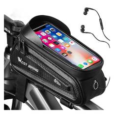 WEST BIKING waterproof bicycle bike front frame mount bag