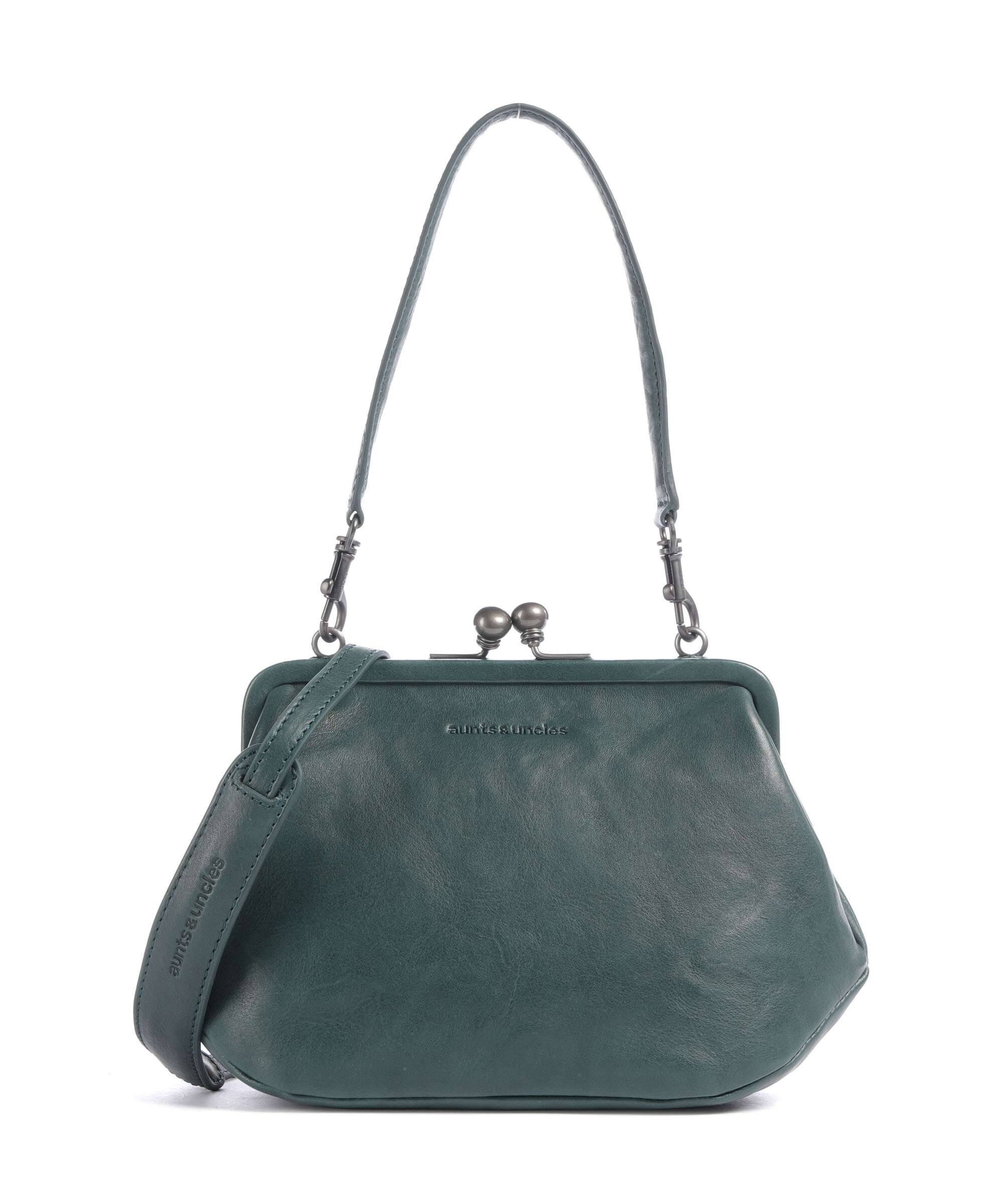 Aunts & Uncles Grandma's Luxury Club Mrs. Pizzelle Crossover taske green jewel