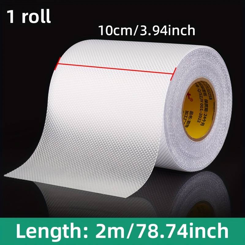 TEMU Transparent Rubber Anti-slip Tape Kitchen Bathroom Toilet Tile Floor Anti-fall And Skid Self-adhesive Tape Floor Stair Treads Slope Wear-resistant High Thickened Anti-slip Floor Patch