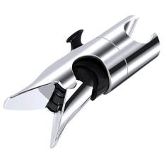 JINYOMFLY Handduschhållare, justerbar duschhållare med 1 krok, universell duschmunstyckshållare, 360° vridbar duschhållare för Slide Bar 18–25 mm ytterdiameter, duschhuvudhållare för badrum