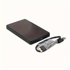 TEMU Usb 3.0 To Sata Enclosure For 2.5" Hard Drives - Durable With Cable, Hot Swap Compatible, Supports All Operating Systems