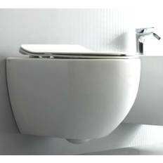 Axa One NoRim Væghængt toilet - Easy Clean
