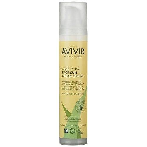 Aloe Vera Face Sun cream SPF50 - 50 ml - Avivir