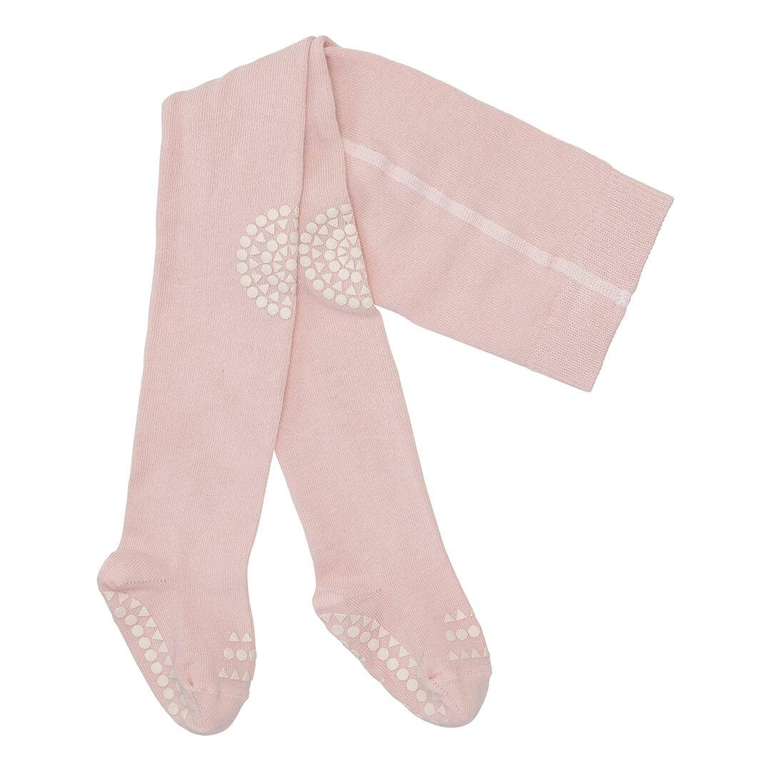 GoBabyGo - Kravle-strømpebukser - Soft pink 12-18 mdr..