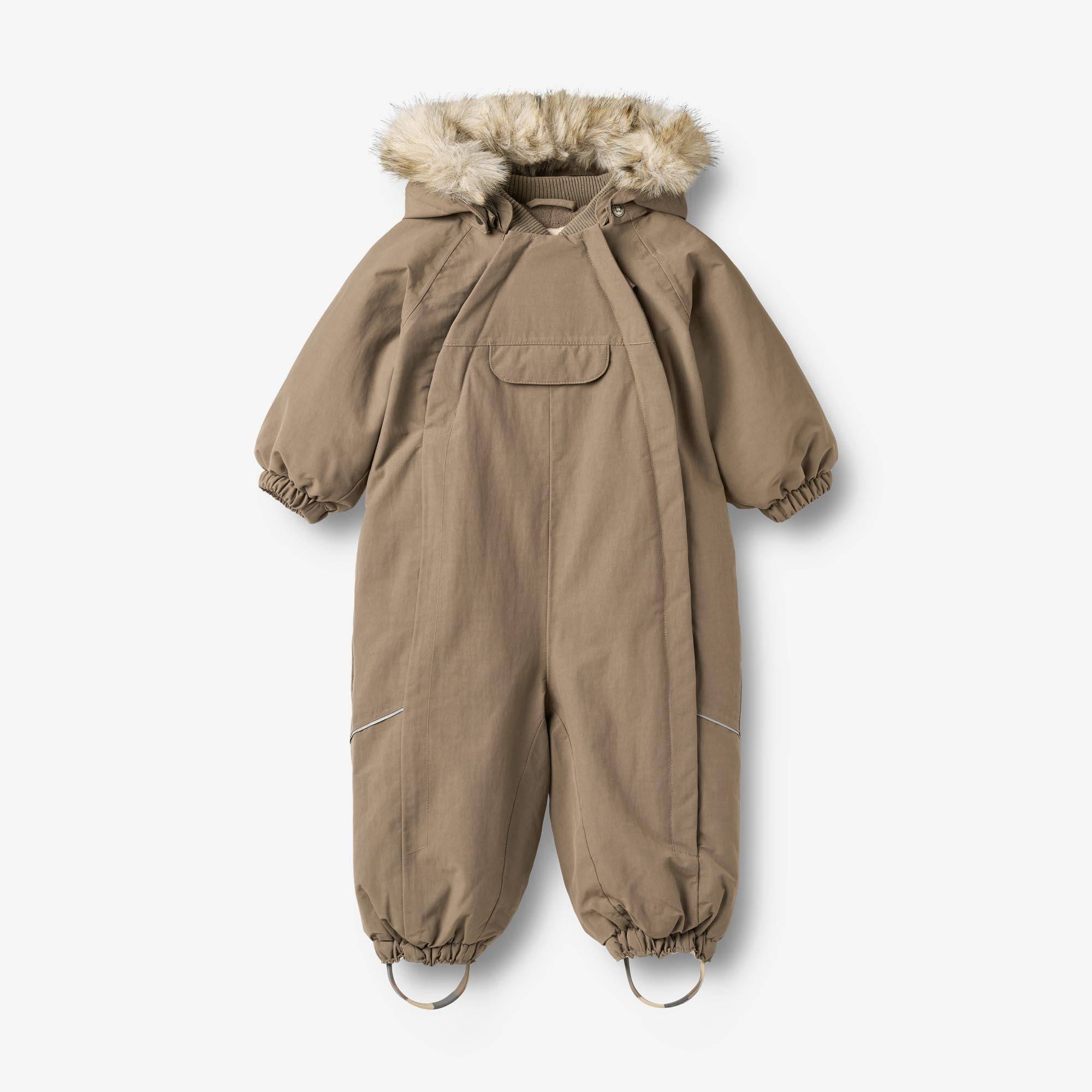 WHEAT® - Flyverdragt Nickie - dry wood - Str 92.