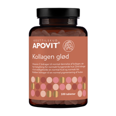 APOVIT Kollagen Glød Kosttilskud 100 stk