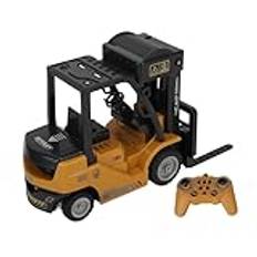 Fjärrkontroll Gaffeltruckleksak RC Gaffeltruck Lekfordon Uppladdningsbar 2,4GHZ RC Gaffeltruck Construction Truck Presenter för Pojkar och Flickor