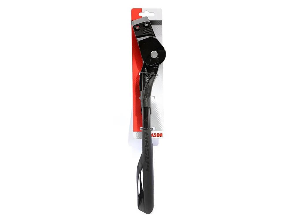 Simson Wave R18 Justerbart Cykelstøtteben – 24-28", 18mm Baggaffelmontering – Sort