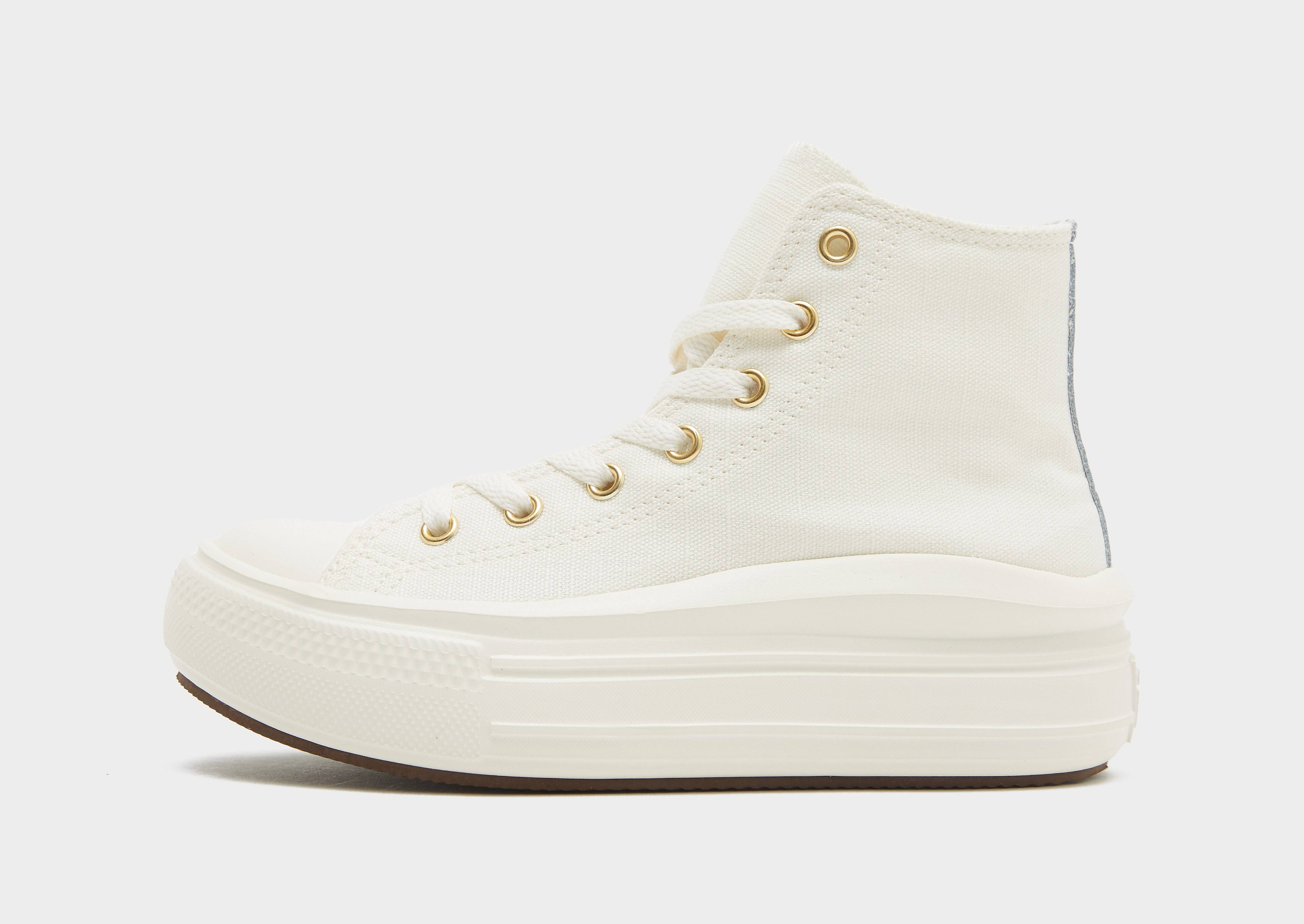 Converse Chuck Taylor All Star Move High Børn, Hvid