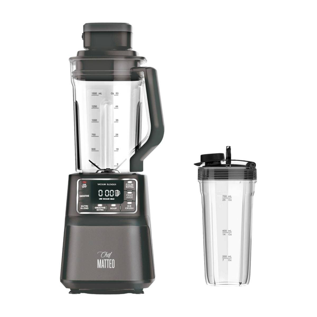 Chef Matteo Power Blender III vakuumblender.