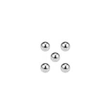 DHVIJA 1-25 st 1 mm 1,5 mm 2,5 mm 3 mm 4 mm 10 mm lagerkulor Tungsten Carbide G25 Precision Balls Krom stålkulor Assorted joyous (Size : 10mm 1pcs)