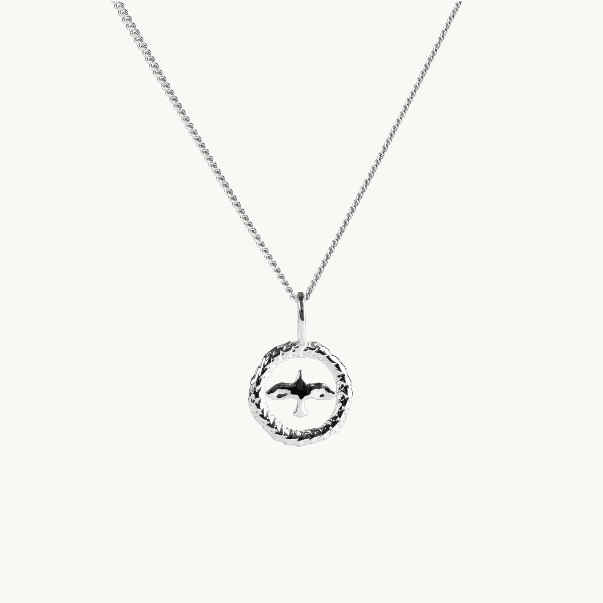 Emma Israelsson Wreath Dove Halsband Silver - 76 cm