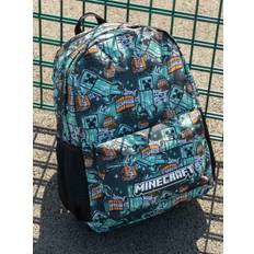Vanilla Underground Vanilla Underground Black Minecraft Unisex Kids Multicoloured Backpack