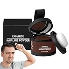 Hårpulver,Hårpulver för kvinnor - Root Touchup-pulver, applikator medföljer,Långvarigt hårskuggningsverktyg, hårconcealer grå täckning för fint och tunt hår