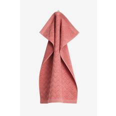Gant Home - Handduk Jacquard Herringbone 30x50 cm - Röd
