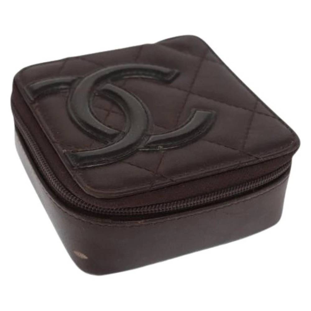Chanel Vintage Pre-owned Vintage Taske - Vintage - Dame - Brun - ONE SIZE - Uld