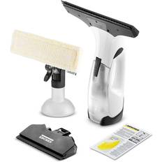 Kärcher WV 2 Plus N Fönstertvätt, batteritid: 35 min, LED-laddningsindikator, 2 sugmunstycken, sprayflaska med mikrofiberöverdrag, 20 ml fönsterputsmedel