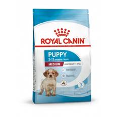 Royal Canin Medium Puppy. Fra 2 til 12 måneder. Voksenvægt 11-25 kg. hund. (12kg)