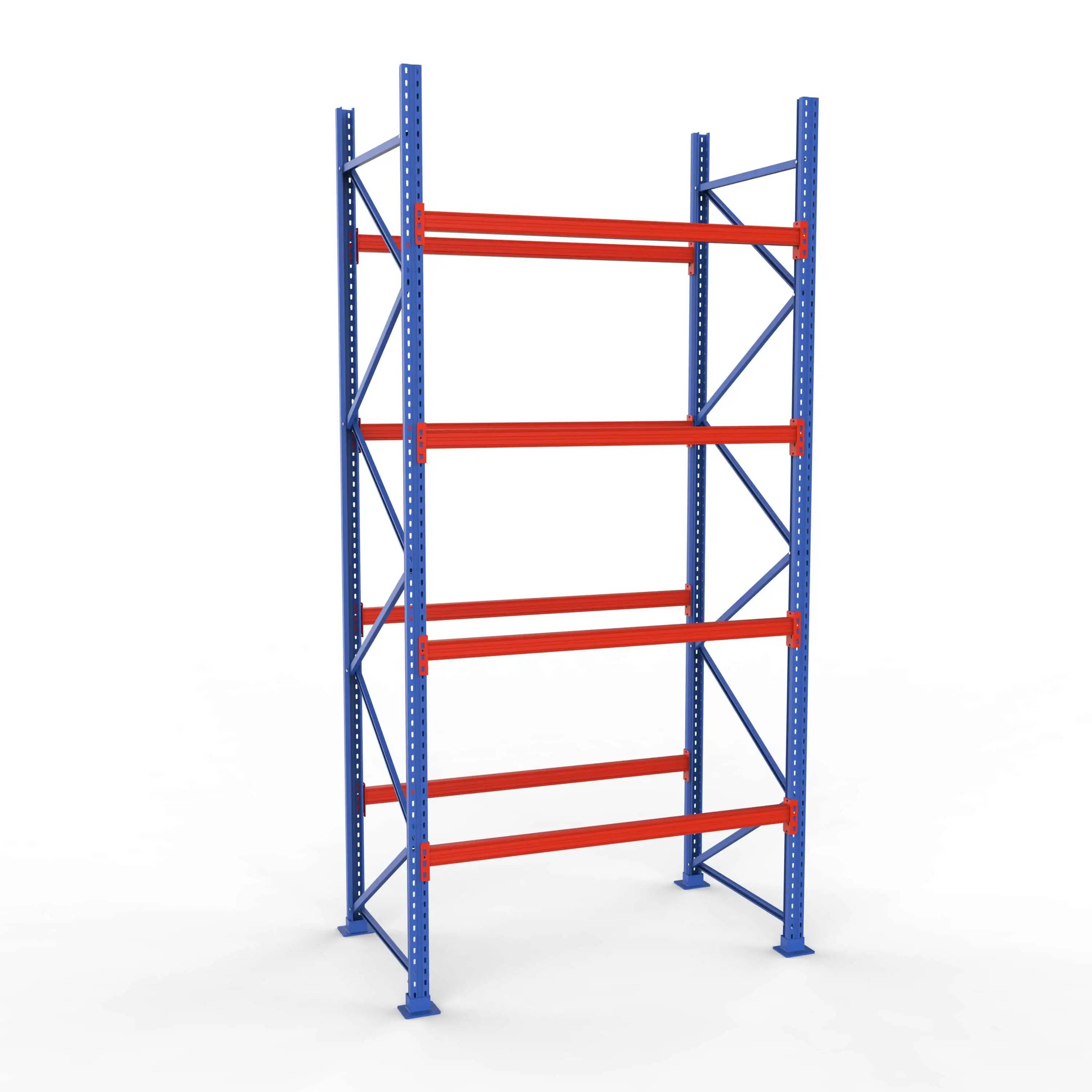 Komplet Pallereol - 1 Fag 4 Lag - 180cm Vanger - Højde: 400cm