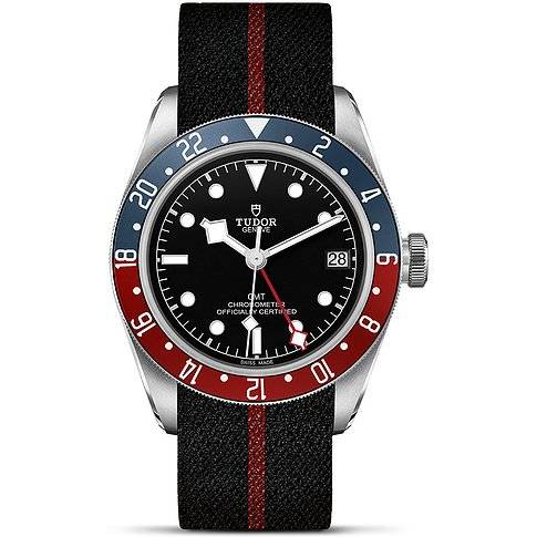 Tudor Herrenuhr Black Bay GMT M79830RB-0003 - silber