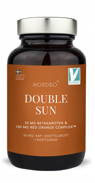Nordbo Double Sun - 50 kapsler Bedst før 12/25