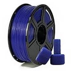 Flashforge ASA-filament 1,75 mm, 3D-skrivarfilament, 1 kg spoledimensionell noggrannhet +/- 0,02 mm, hög UV-beständighet, perfekt för utskrift av funktionella delar för utomhusbruk (blå, ASA)