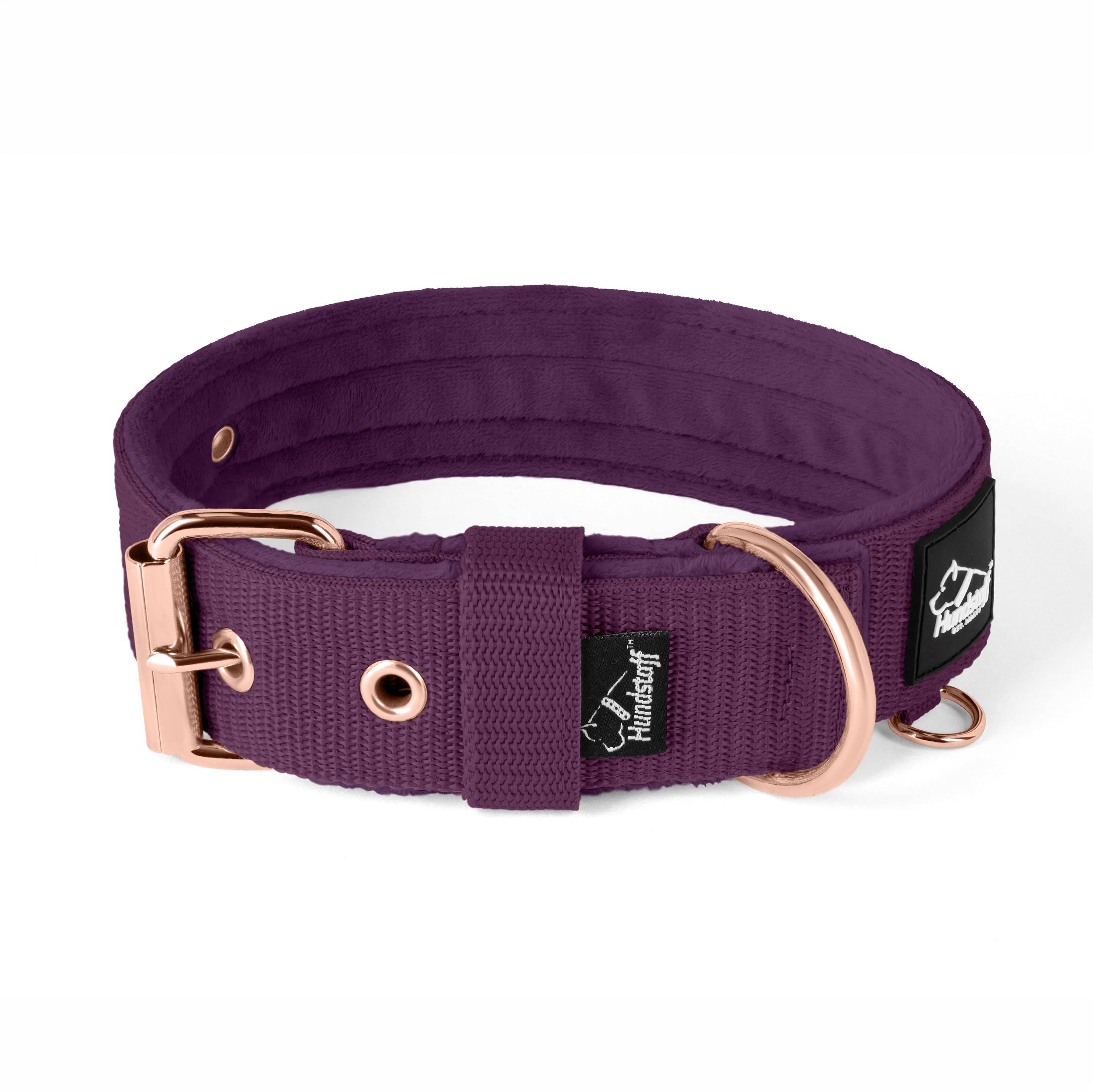 Active Komfort Rose Edition Plum - Brett slitstarkt halsband med spänne - Default Title