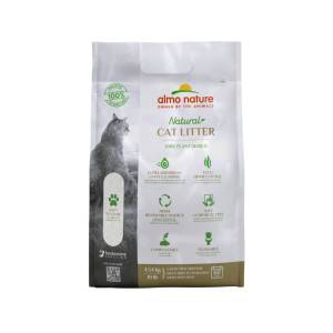 Almo Nature Natural Soft Texture växtbaserad kattsand. Förpackning: 2 x 4,54 kg