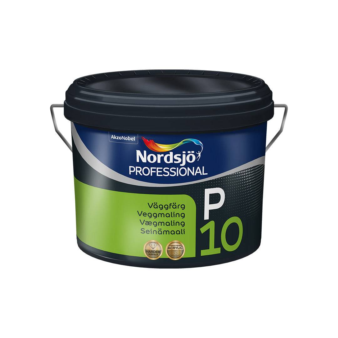 Nordsjö Pro P10 Vægmaling - 10L - Lys Råhvid / S0500-n