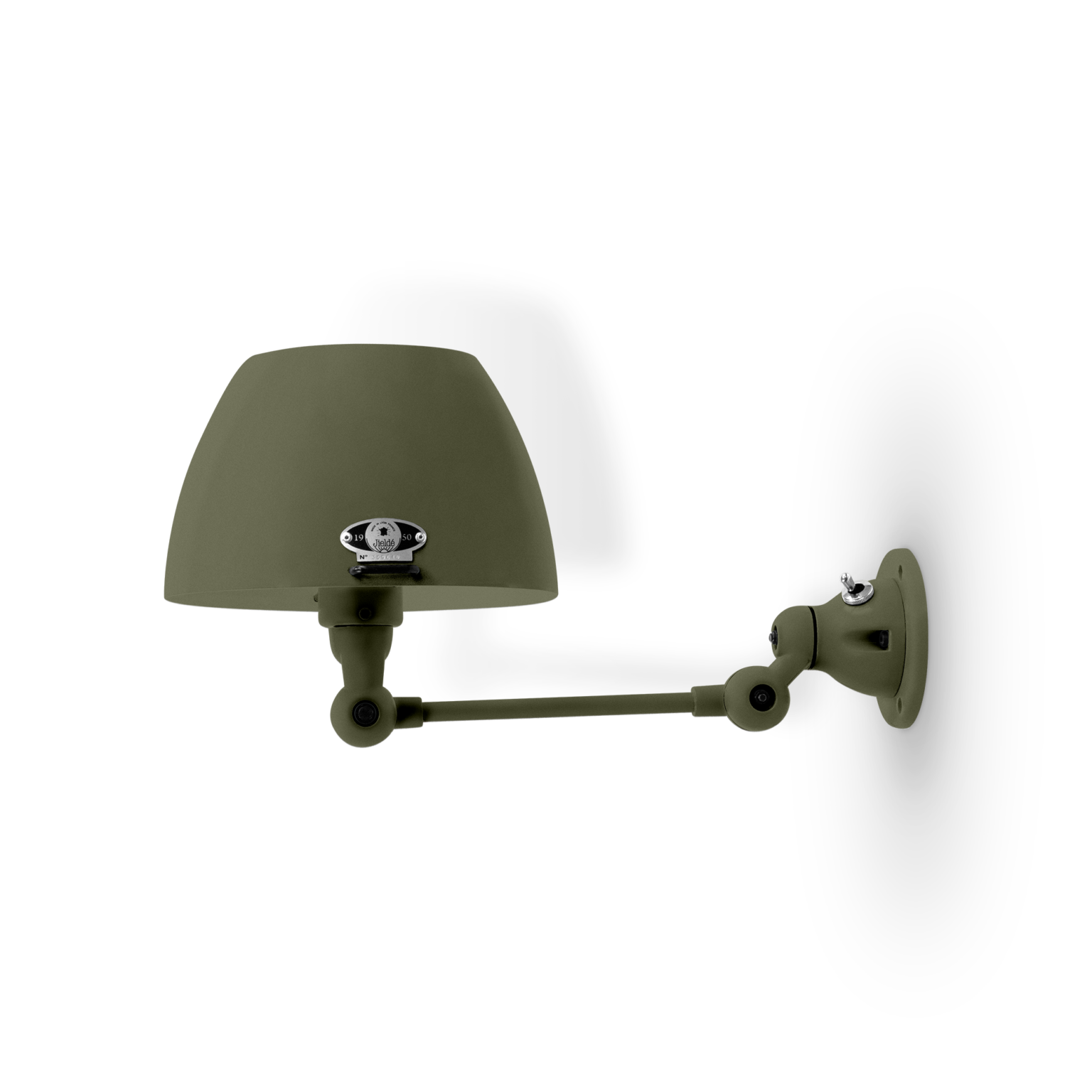 Aicler AIC701 væglampe fra Jieldé - Olive green / Mat