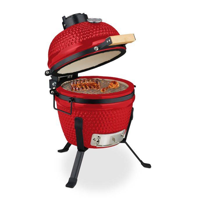 Kolgrill kamado - Röd