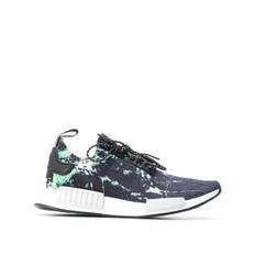 adidas - NMD R1 Primeknit marmormönstrade sneakers - unisex - gummi/gummi/polyamid/polyester - 11 - Blå