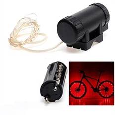 LEADBIKE A01 Cykelhjul Cool Light Strip Cykelhjulnav LED-ljusdekoration Drivs av batteri