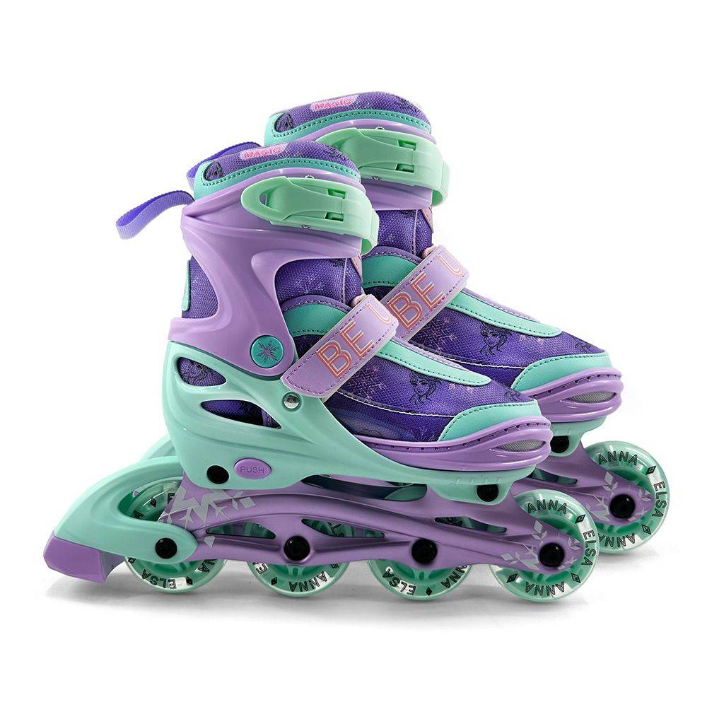 Frost 3-i-1 Rulleskøjter Str 34-37 Soft Boot Inliners 594883