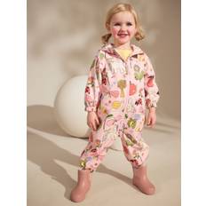 Next Multi Pink Waterproof Hooded Puddlesuit (3mths-7yrs)