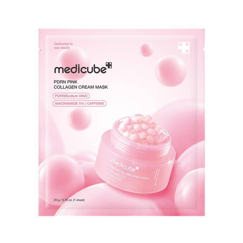 [medicube] PDRN Pink Collagen Cream Mask 20g