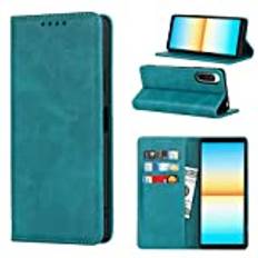 Custodia® Xperia 1 IV-fodral, Sony Xperia 1 IV plånboksfodral med flipskydd, Sony Xperia 1 IV i läder flip fodral bokfolio, skal kompatibelt med Sony Xperia 1 IV (mönster 7)