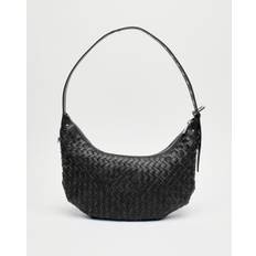Dagmar Braided Mountain Skuldertaske, Black