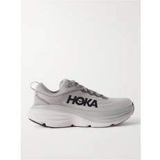 Hoka - Bondi 8 Rubber-Trimmed Mesh Running Sneakers - Men - Gray - US 9