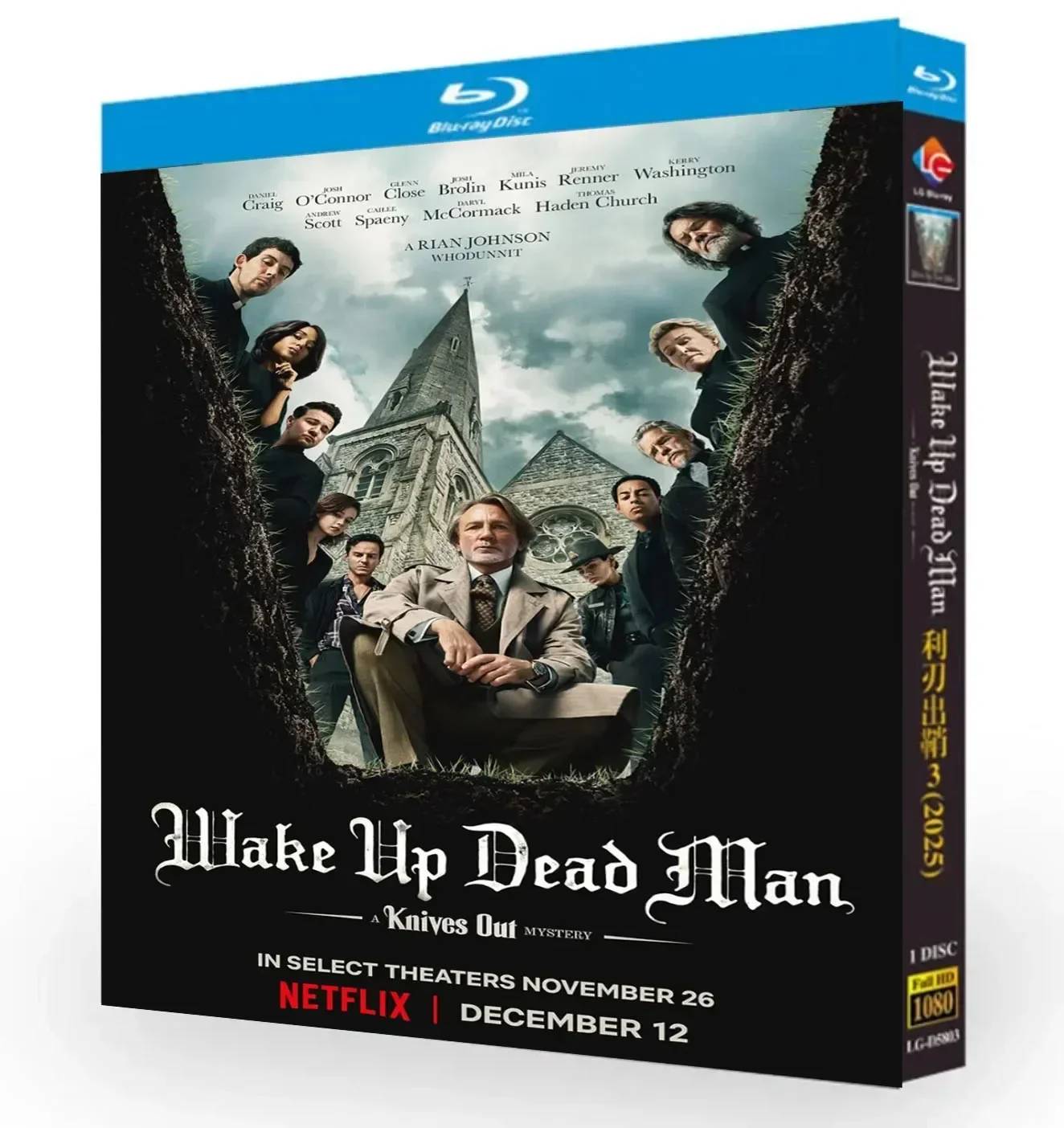 Wake Up Dead Man: A Knives Out Mystery Williamson (2025) Blu-ray Disc HighDefinition BD