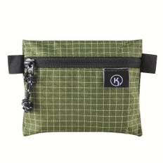 TEMU Kosibate Hdpe Gridstop Wallet, Coin Purse, Ultralight Zipper Pouch With Ykk Zipper, Gear Organizers For Hiking, Backpacking And Travel, Perfect Edc Pouch, Rugged Wallet