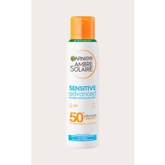Garnier Ambre Solaire SPF 50+ Sensitive Advanced Dry Mist Spray 150ml, Clear - One Size