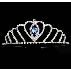 Tiara/diadem miss Astoria, blå