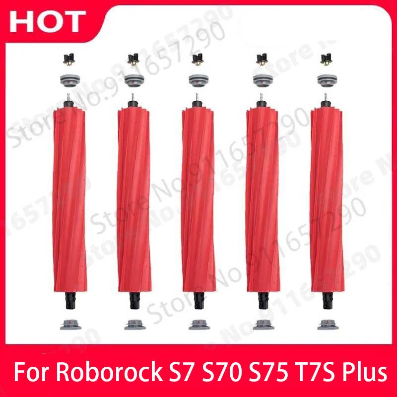 Roborock S7 S70 S7Max T7S Plus Main Brush Robot Vacuum Cleaner Parts Detachable Brushes Roller Accessories