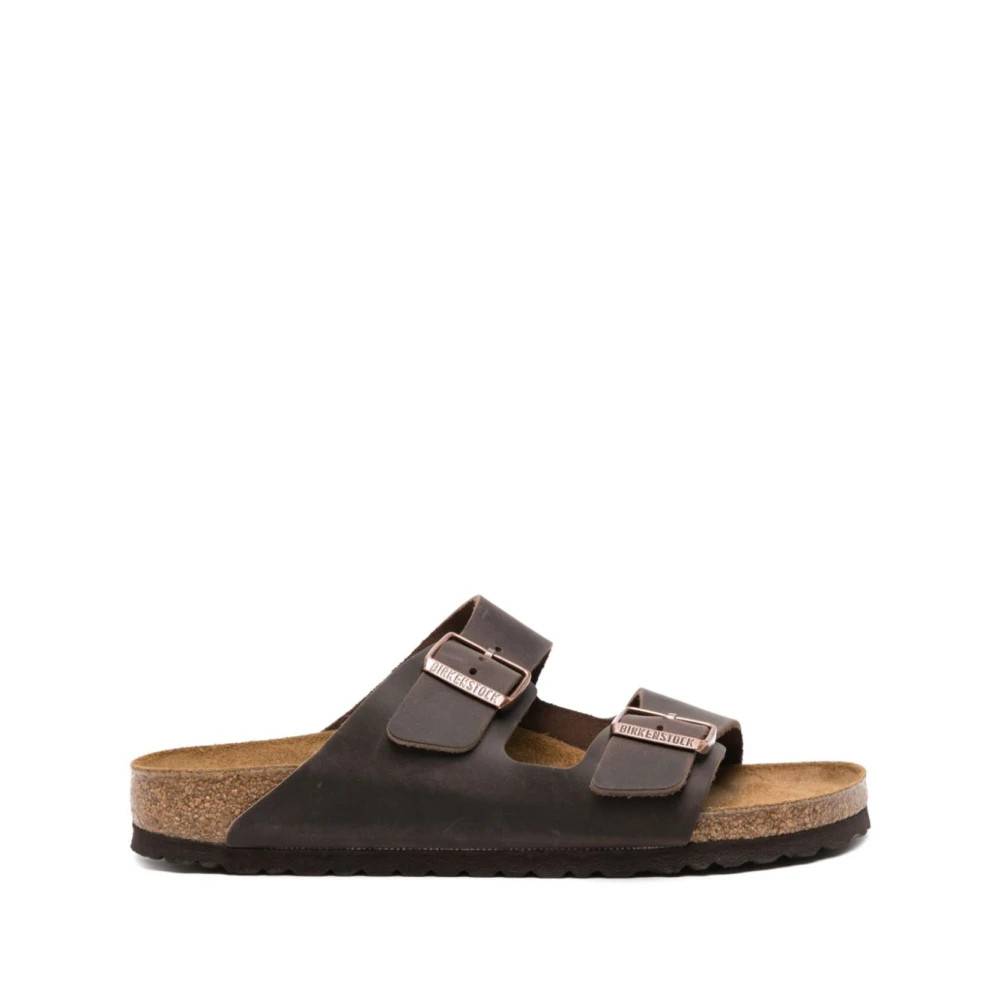 Birkenstock Arizona Narrow Fit - Sko - Herre - Brun - 44 EU - Læder